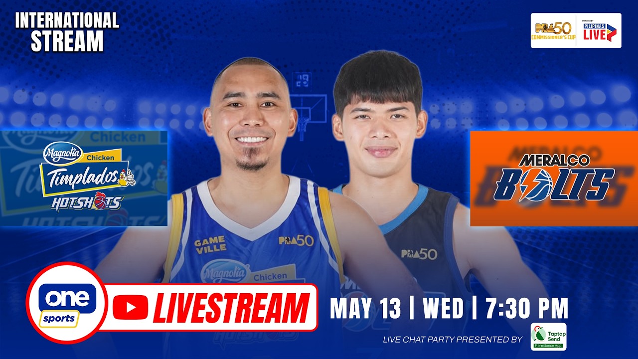 LIVE: MAGNOLIA vs MERALCO | PBA SEASON 50 COMMISSIONER’S CUP | MAY 13, 2026 | INTERNATIONAL STREAM