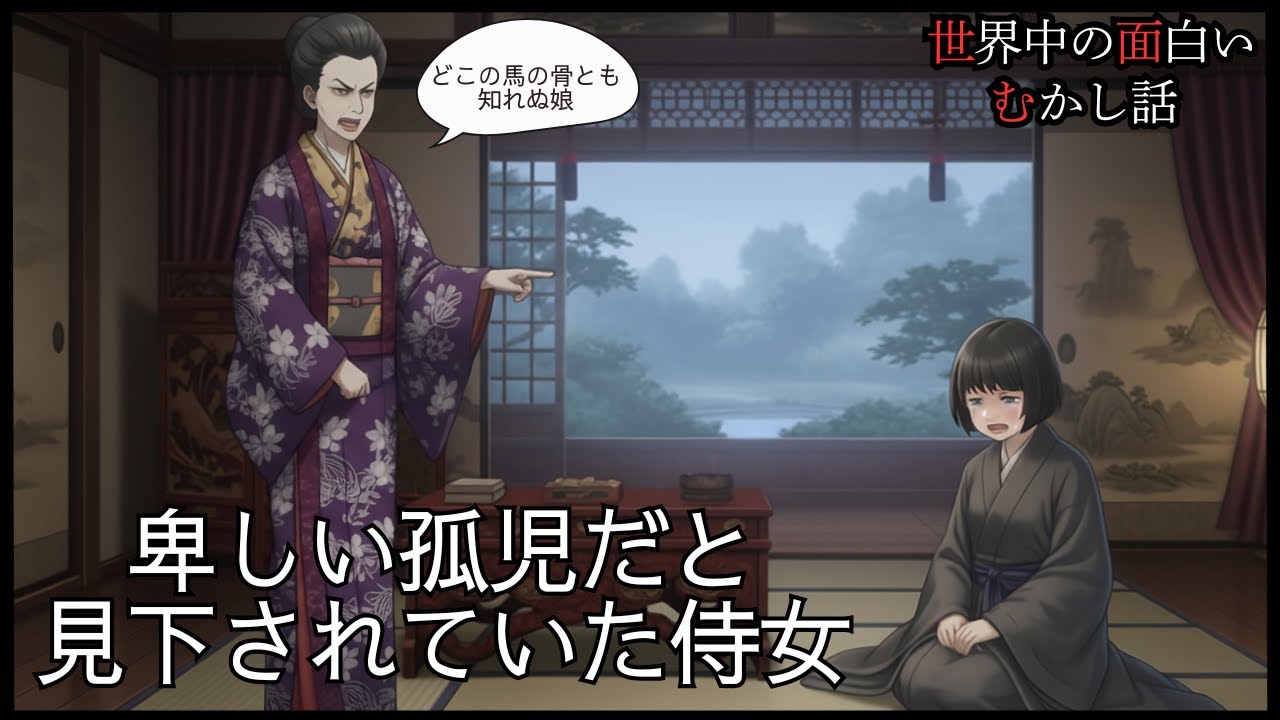 「卑しい孤児」と蔑まれた下女、実は皇室を守る一族の娘だった？  昔話