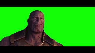 Thanos Contemplating Scene - Green Screen