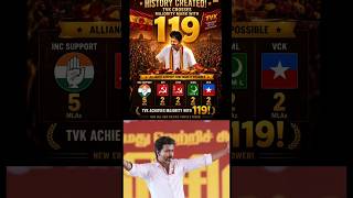 Majority mark with 120 TVK…#shorts #shortsfeed #reels #politics