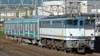 【南北線8両編成化へ】東京メトロ9000系9109F中間車2両 甲種輸送