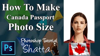 How To Make Canada Passport Size Photo | Visa photo requirment and size screenshot 4