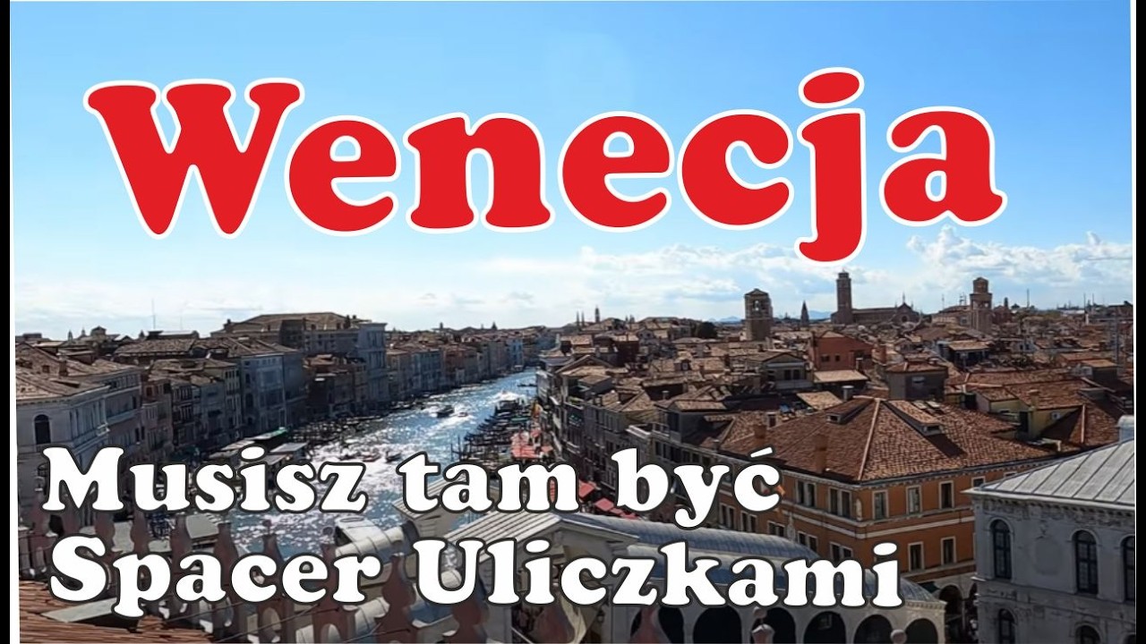 Wakacje w Chorwacji Jedziemy Do Wenecji 😊 (Vlog 40) Wenecja Włochy 4K