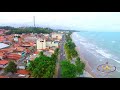 Praia de Maragogi AL Brasil - vista de cima em 4K