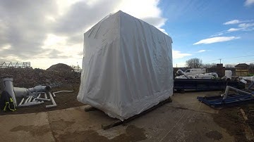Shrink Wrapping Large Machinery & Equipment