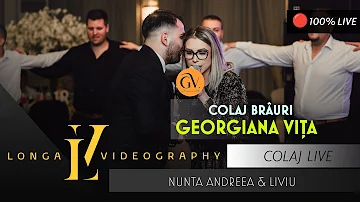 Georgiana Vita & Formatia Timisul - Colaj Brauri LIVE 🎷 Nunta Andreea & Liviu