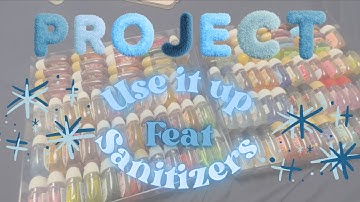 ✨Project use it up ft. Sanitizers | Check those expiration dates⏳ & declutter 🗑️ #bathandbodyworks 