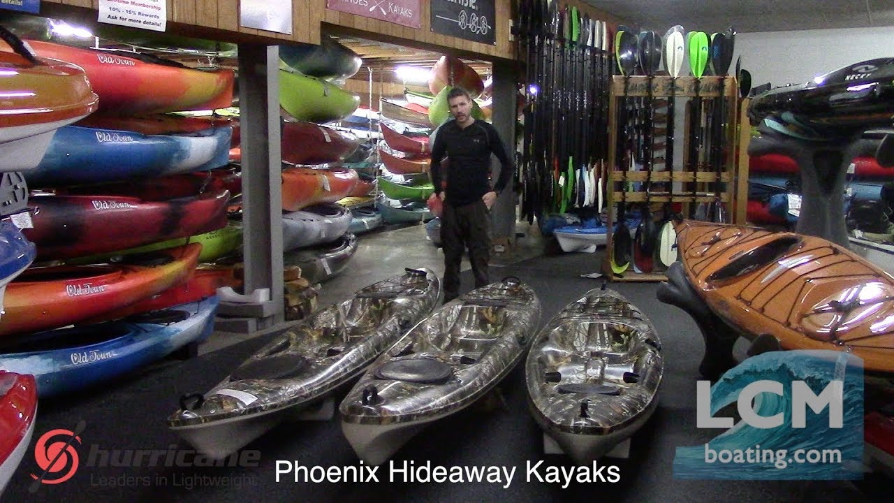 Hurricane Kayaks Phoenix Hideaway Realtree Camo (Hunting Fishing Kayak FOR SALE)