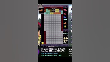 A Very Close Save! (TETRIS 99) #shorts