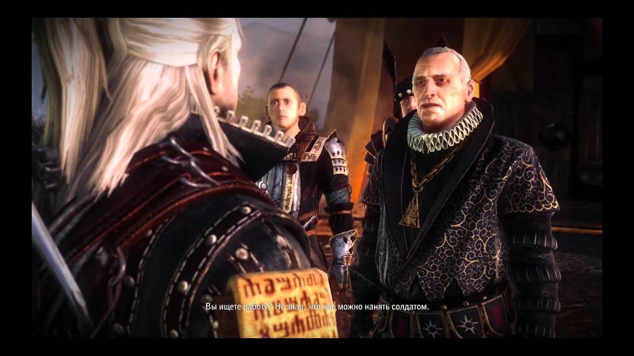 Ведьмак 2: Глава II Роше, «Прелюдия к войне: Каэдвен» (2) - YouTube