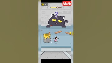 Hide and Seek Cat Escape! level 21 gameplay tricks #short