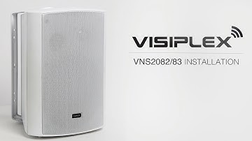 Visiplex VNS2082/VNS2083 – Public Address Speakers Installation
