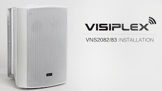 Visiplex VNS2082/VNS2083 – Public Address Speakers Installation