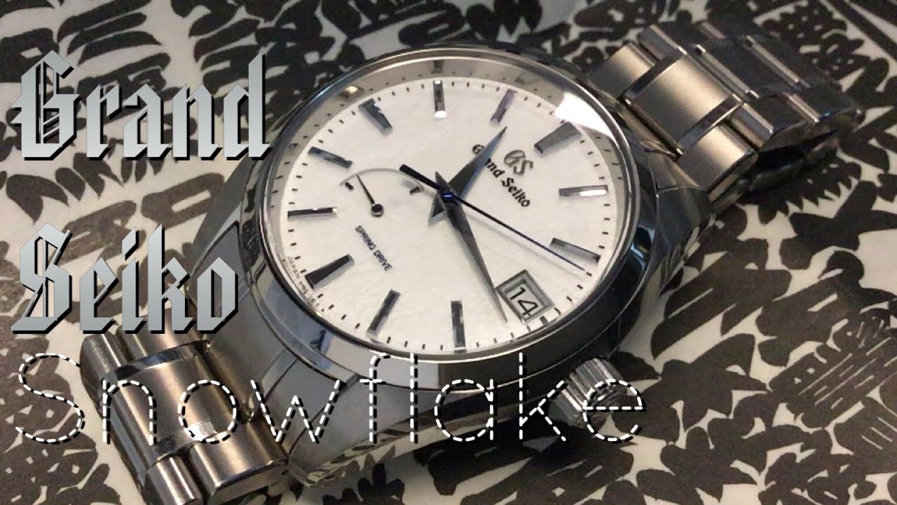 Grand Seiko SBGA211G Snowflake - Full Review - YouTube