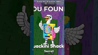 Quackini Snackini - Find the Brainrot [449] #roblox #meme #brainrot #italianbrainrot