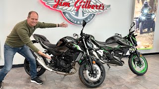 NEW: 2024 Kawasaki Z500 vs Z500 SE - All The Differences Explained!