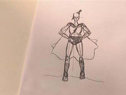 superhero costume design drawings