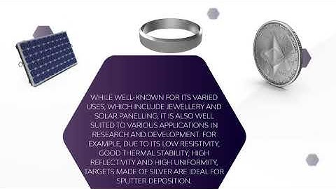 Silver | Properties, applications and available forms | Material spotlight