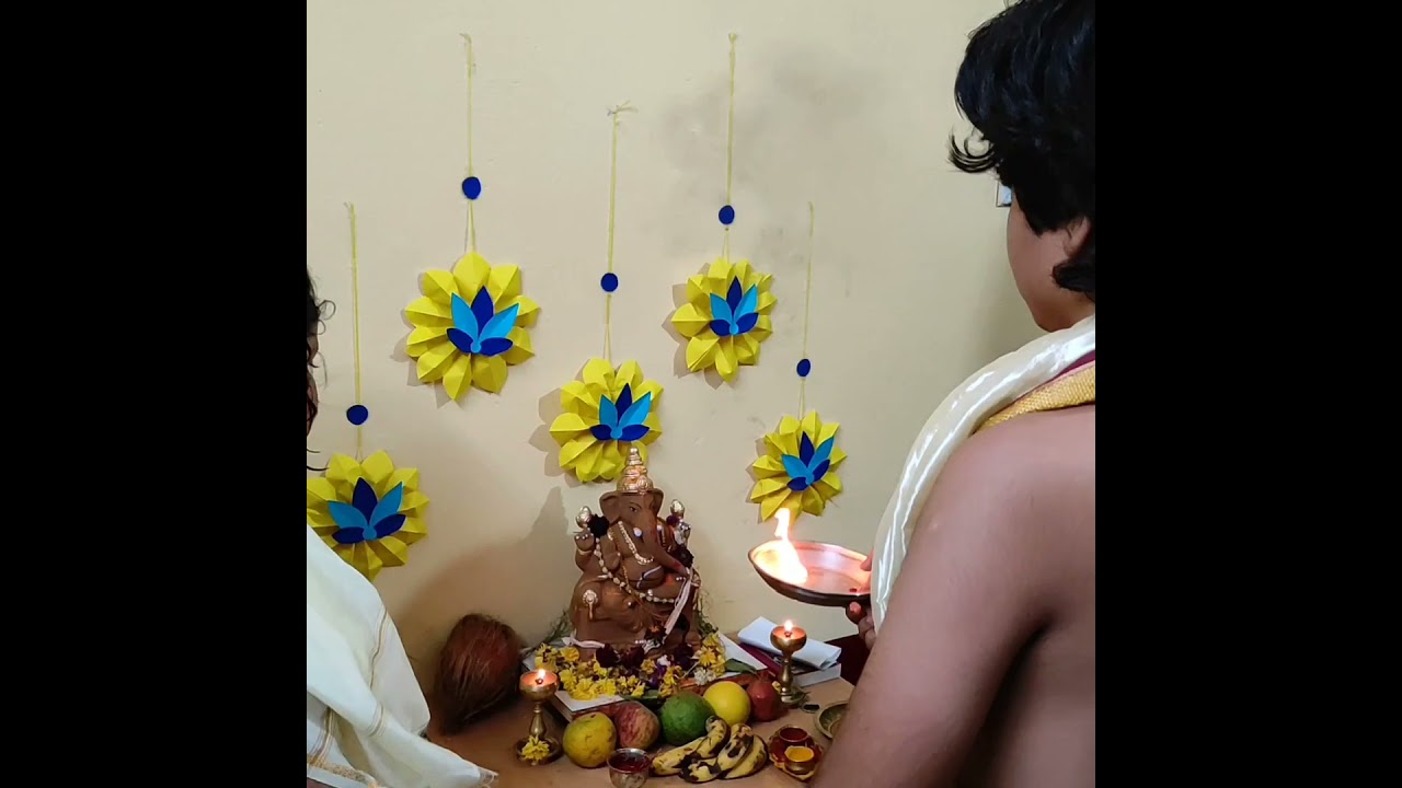 Ganesh ji ki pooja by kids