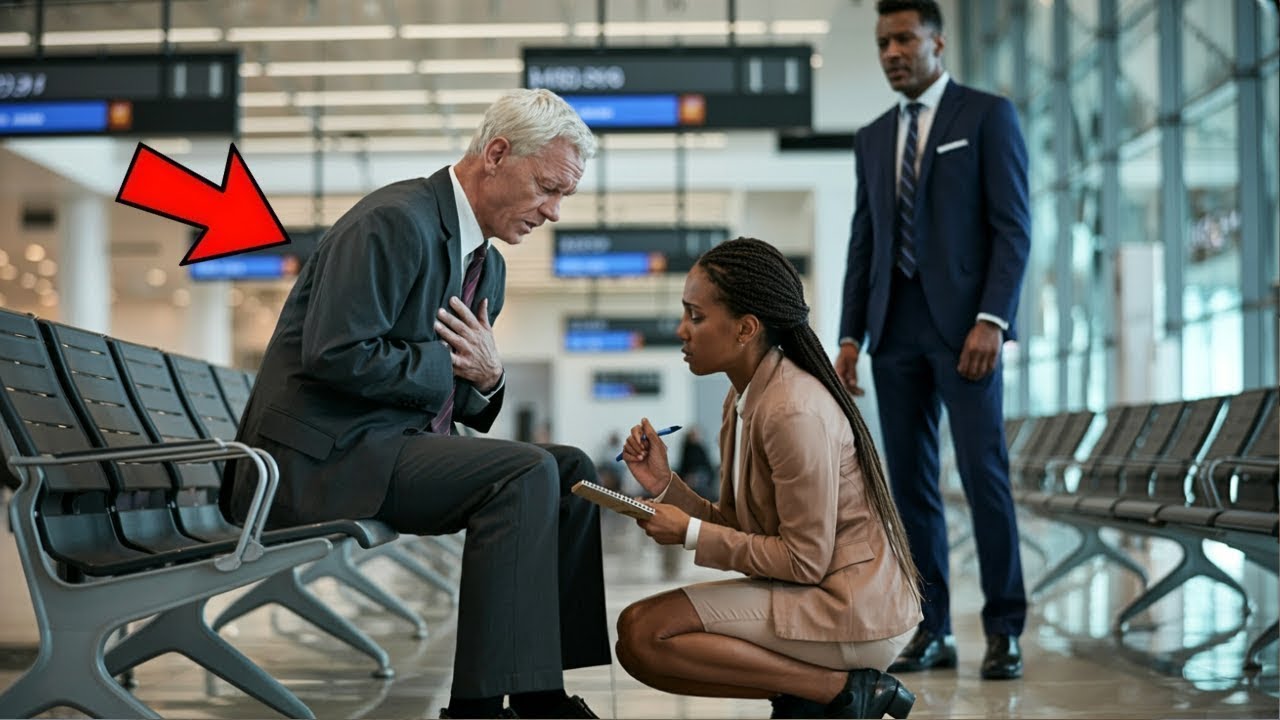 Schwarze Frau verpasst ihren Flug, um einem alten Mann zu helfen — Stunden später entdeckt sie ein