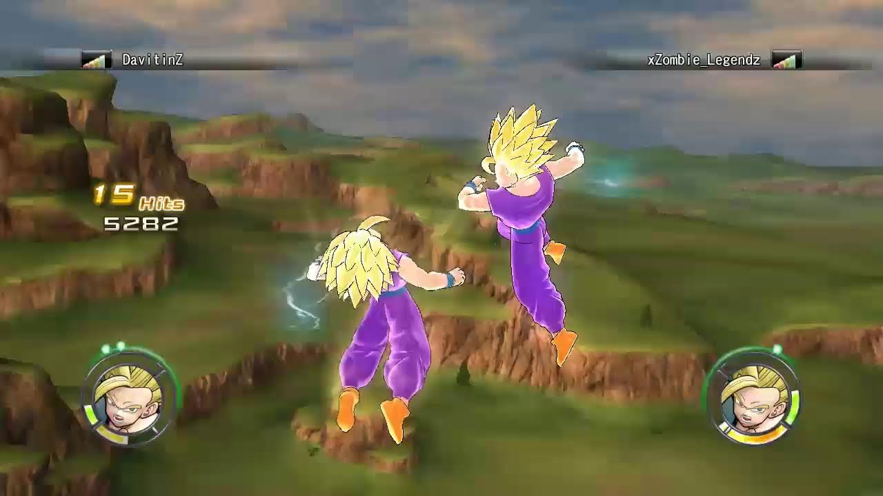 Dragon Ball Raging Blast 2 Vs DavitinZ