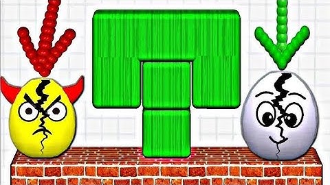 Hide Ball Logic puzzle Game / Draw To Smash Game / Level 0000 - 9999 Game / ASMR Gameplay 