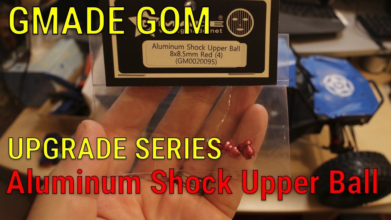GMADE GOM GR01 Rock Buggy - Upgrade Series - Aluminum Shock Upper Ball