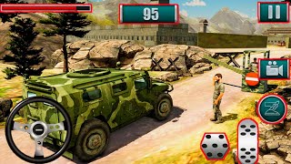 ហ្គេមឡានទាហាន|Truck Driver Army Game 2021 Android gameplay screenshot 5