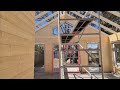 Day 3 – Nordica 9.8-Star Display Build in Wingham | Centre Beam + Rafters Installed