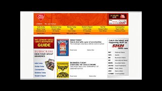India Today, Business Today, Aaj Tak, Care Today, Mail Today, Cosmopolitan, Reader's Digest, Indi...