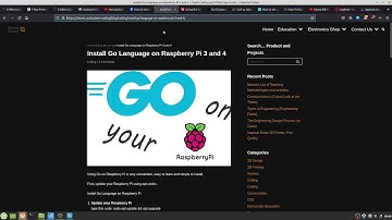 Go Language on the Raspberry Pi - How To
