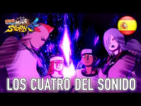 Naruto SUN Storm 4 - PS4/XB1/PC - Los Cuatro Del Sonido (DLC 3 Trailer)