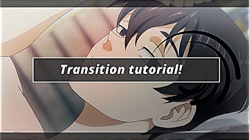 2 Baddas transitions tutorial [Alight motion] FREE!