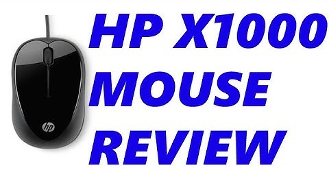 HP X1000 mouse Review + unboxing: HP Compact mouse for laptops