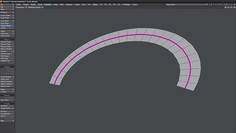 LightWave Model - Center Line #2
