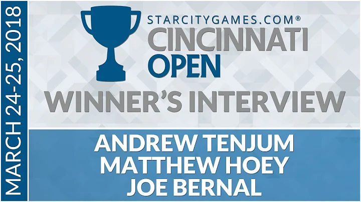 SCGCIN - Winners Interview with Joe Bernal, Matthew Hoey, & Andrew Tenjum