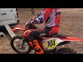 PPS Exhaust on a KTM 250 SX  2Stroke