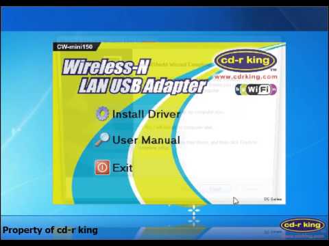 cw-mini150 wireless-n lan usb adapter