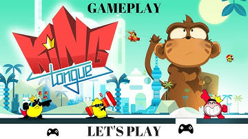KING TONGUE ANDROID GAMEPLAY//TIME KILLER GAME