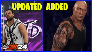 WWE 2K24: 11 Awesome *NEW* Updates Just Added To The Game