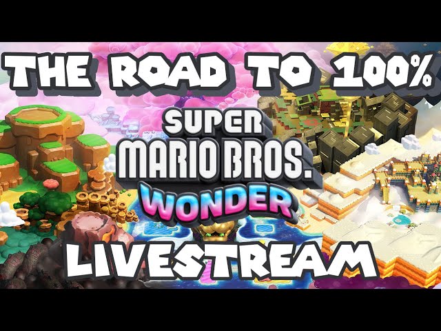 Mario Wonder 100%  NO SPOILS / BACKSEAT - adef on Twitch