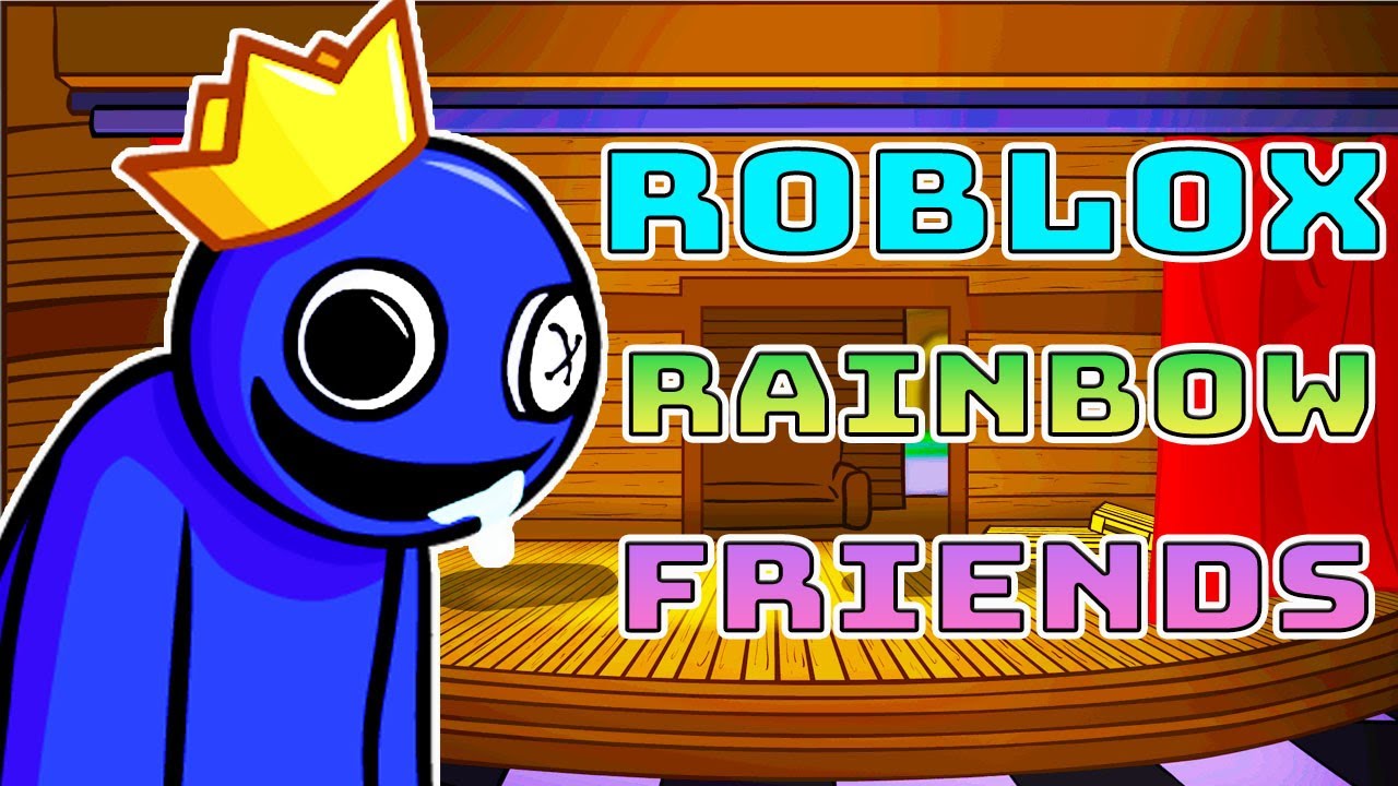 How To Draw Rainbow Friends Blue in Friday Night Funkin Mod - Vs Blue V1, FNF