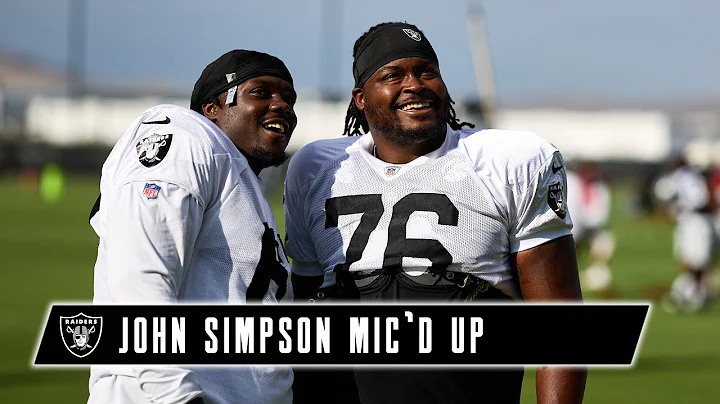 John Simpson Mic'd Up at Training Camp: 'That Boy ...