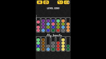 ball sort puzzle level 2253