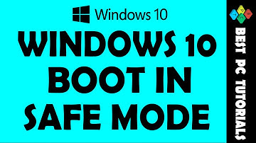 Windows 10-Boot in Safe Mode