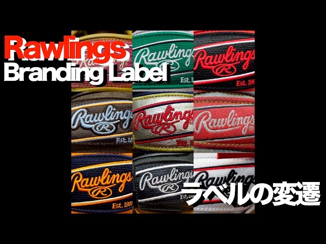 ローリングス ラベル Rawlings ローリングス ラベル交換 グローブ グラブ 野球