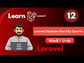 Laravel Database Raw SQL Queries Tutorial in Hindi/Urdu | Laravel12 for Beginners To Advance