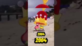 old vs new spongebob