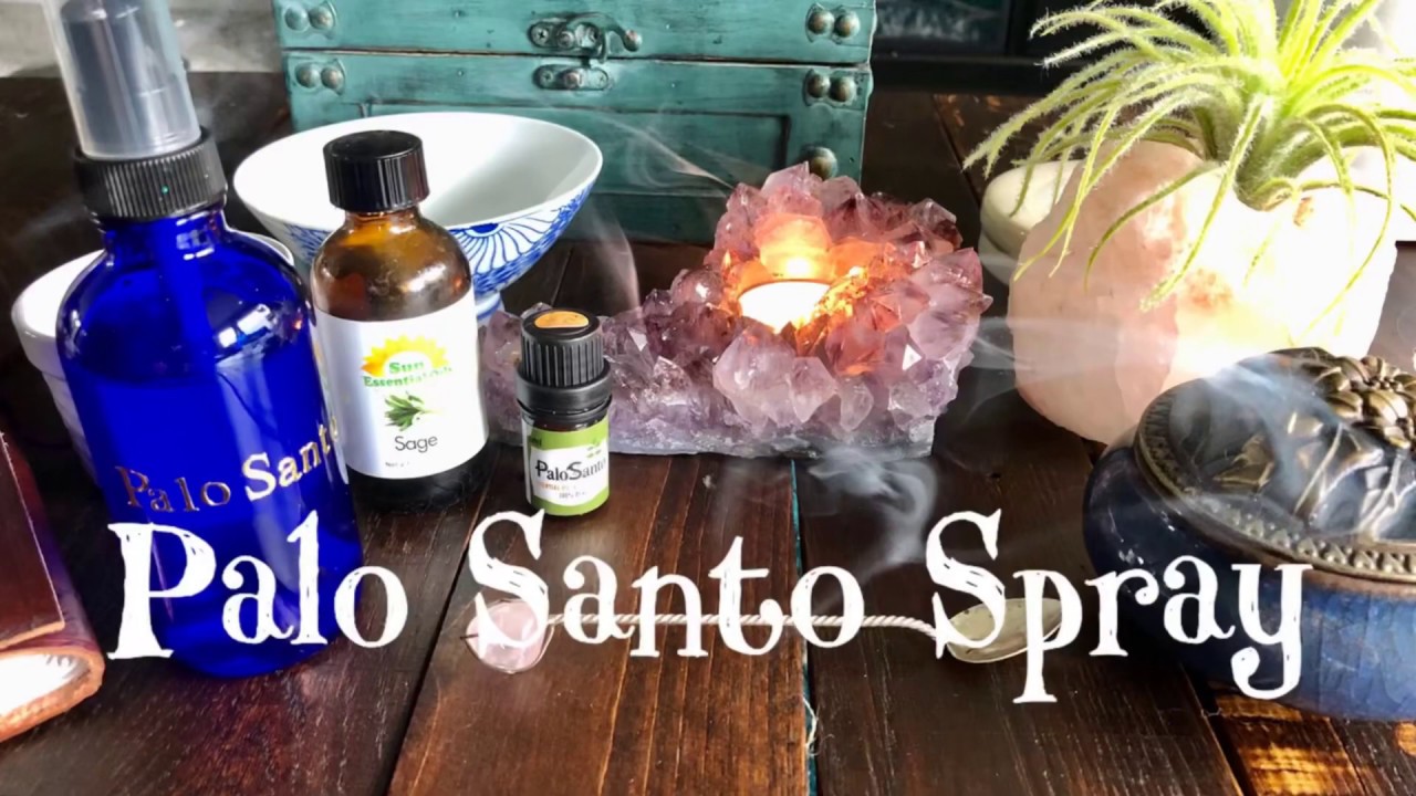 How to Make Palo Santo Spray