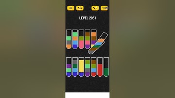 water sort puzzle - level 2031